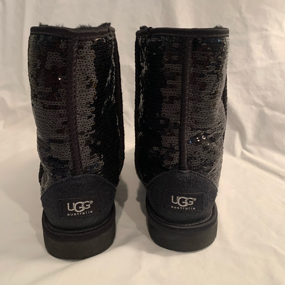 SPARKLE UGGS-Black